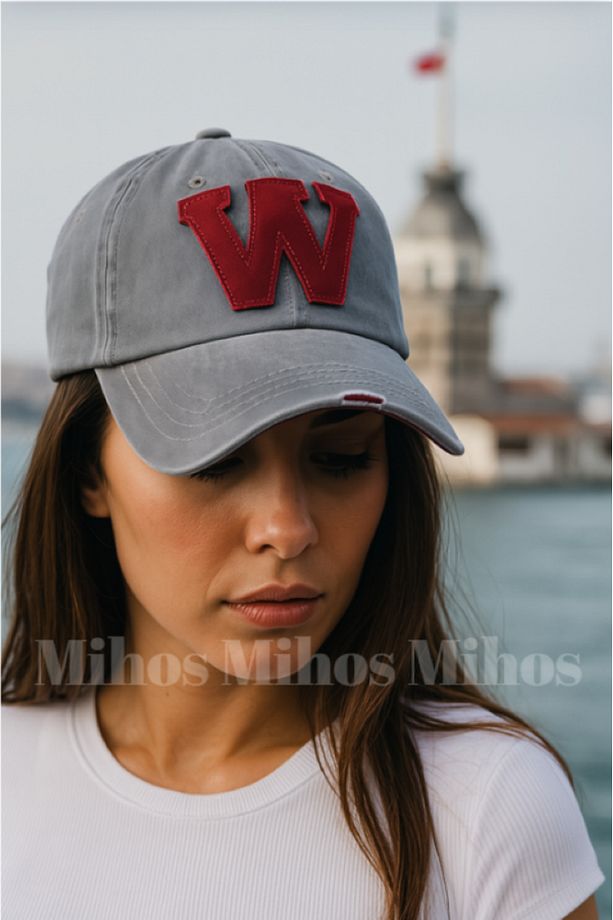 Unisex W Eskitme Model Cap Şapka - 2