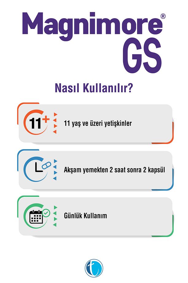 GS Magnezyum 60 Bitkisel Kapsül Bisglisinat Sitrat - 3