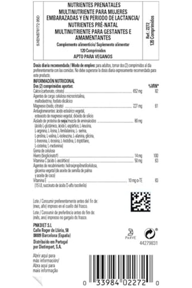 Prenatal Nutrients 120s Tablets - 2