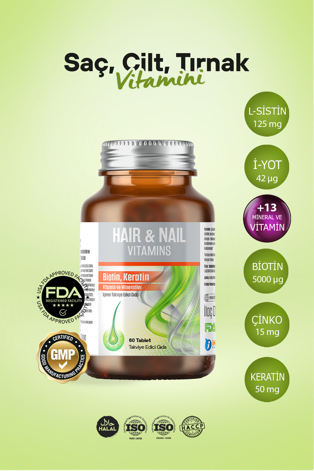 Hair & Nail Vitamin (Hair, Nail, Skin)