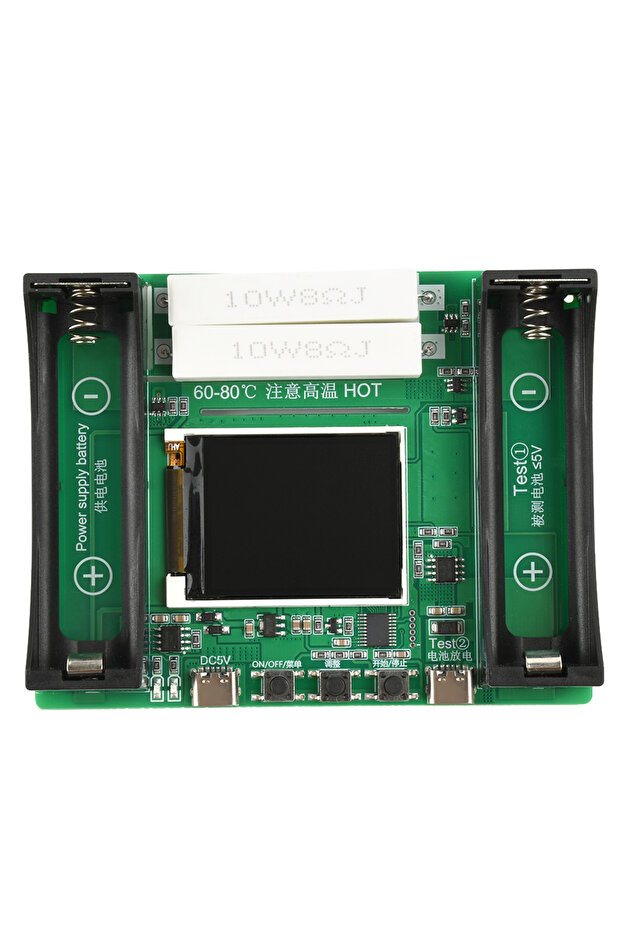 1 channel 18650 Lithium Battery Capacity Tester Module MAh MWh Digital Battery Power Detector Module - 1