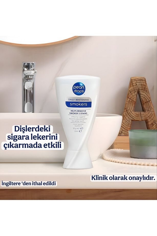 Smokers - Sigara içenler için Leke Çıkarıcı Jel Diş Macunu 50 ml - 8