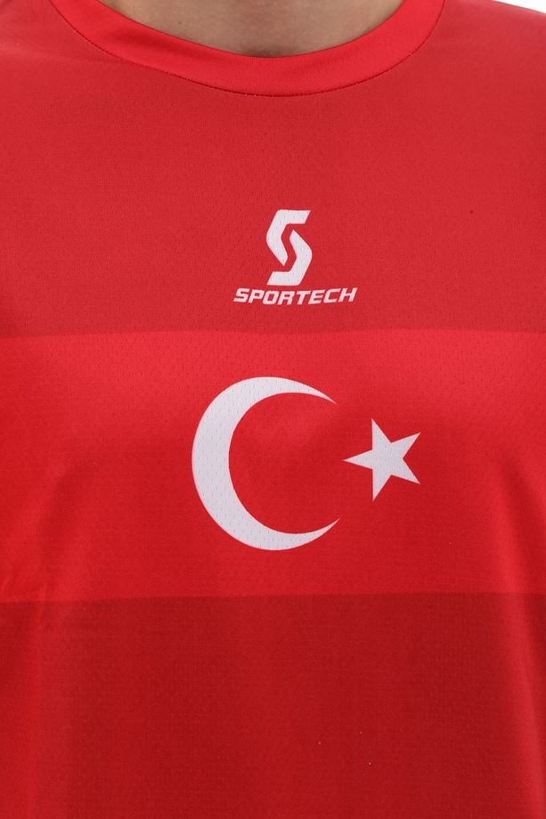 K0141 Türkiye Milli Takım Forması Tek Üst (TEK KELİME ISİM VE NUMARA YAZILIR) - 2