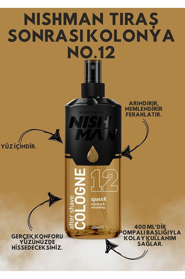 12 Space X Tıraş Kolonyası / Special Edition 400 Ml - 2
