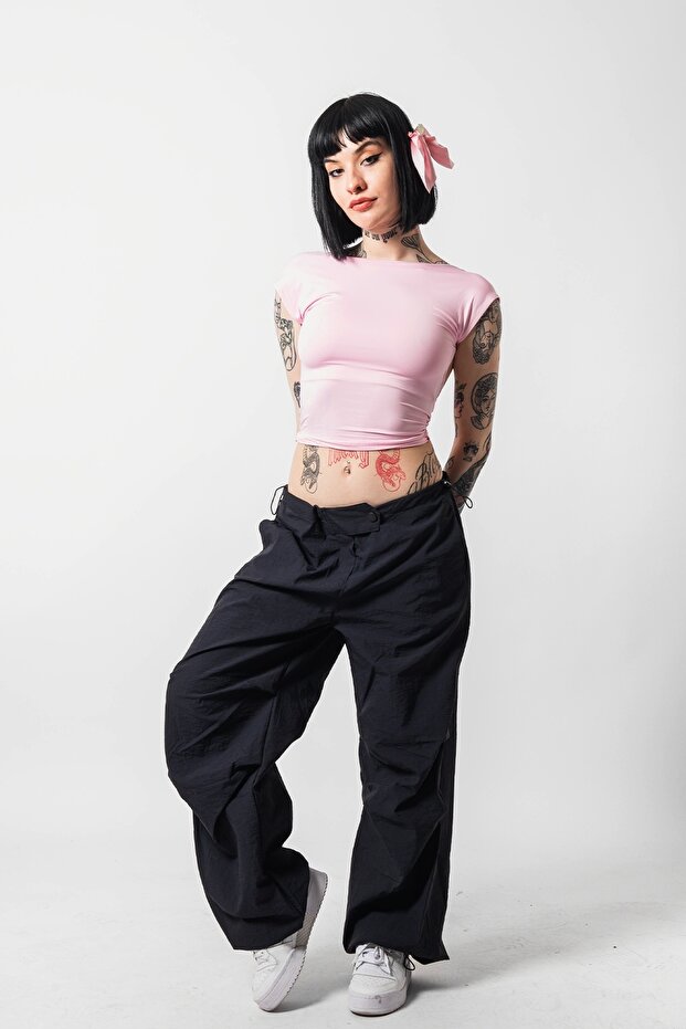 Pink Backless Basic Body - 4