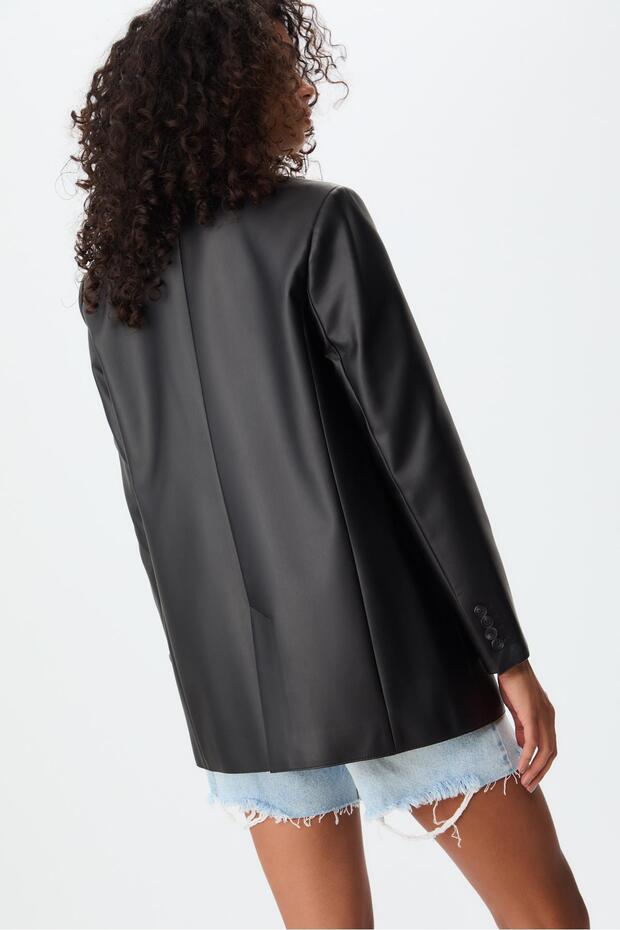 Suni deri blazer - 4