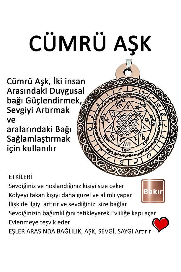 🙏 Derde Deva Tılsım Saf Bakır Kolyeler - 2