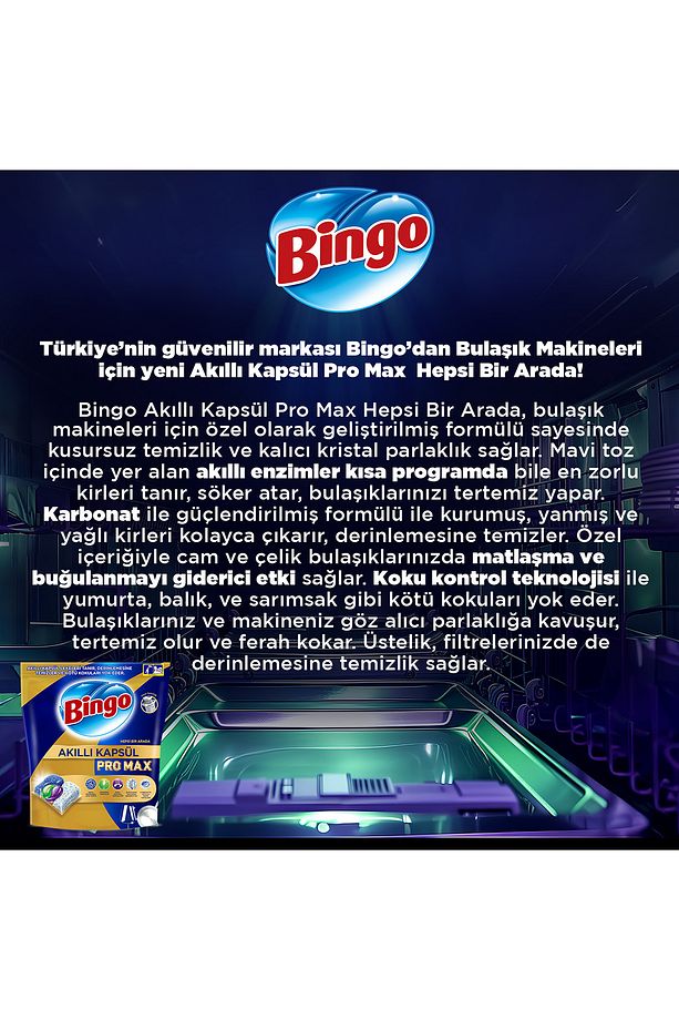 Akıllı Kapsül Pro Max Bulaşık Makinesi Deterjanı Tableti 120 Adet - 3
