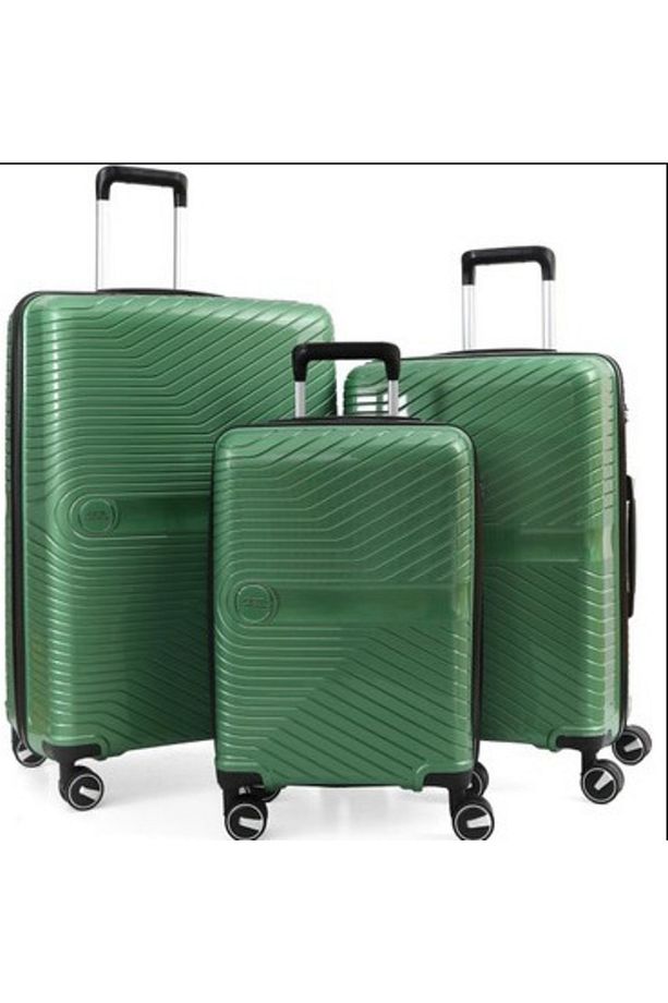 ÇÇS 5239 Polipropilen 3 lü Valiz Seti - 1