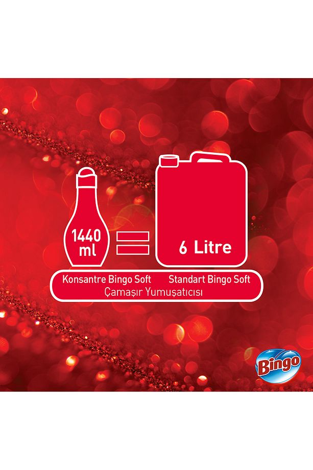 Soft Konsantre Çamaşır Yumuşatıcısı Lovely 1440 ml X 4 Adet - 6