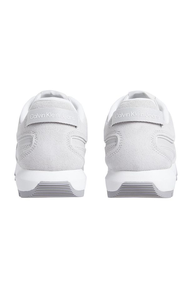 Logolu Deri Karışımlı Sneaker Ayakkabı Ym0ym00624p0q Erkek Ayakkabı Ym0ym00624 P0q - 3