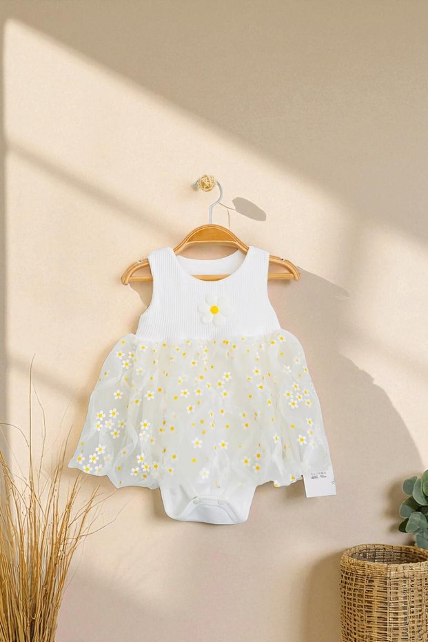 Colorful Tutu Baby Girl 100% Cotton Dress