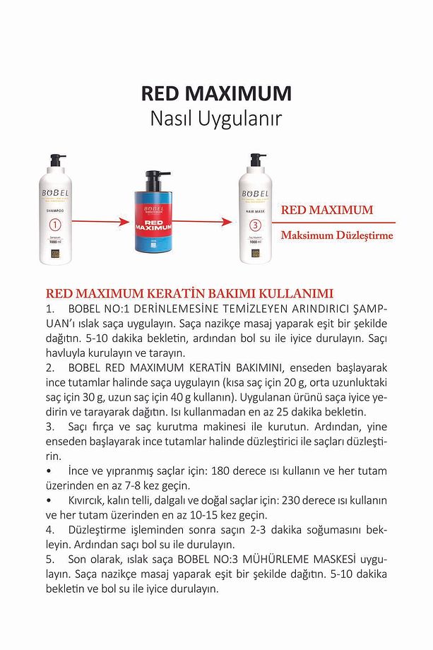 3"lü Keratin Set Ve 1000 ml Şampuan 1000 ml Maske - 6