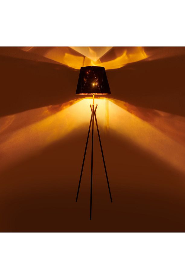 Lighting Polda Lambader - Siyah / Altın - 157 cm - 3