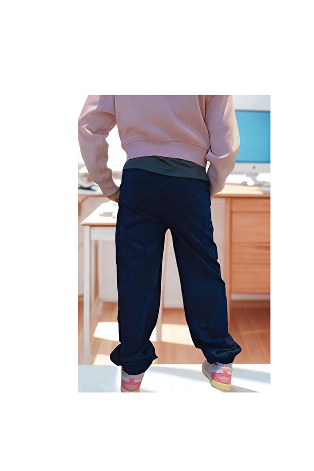 بنطلون، خصر برباط مع جيوب متعددة - 2