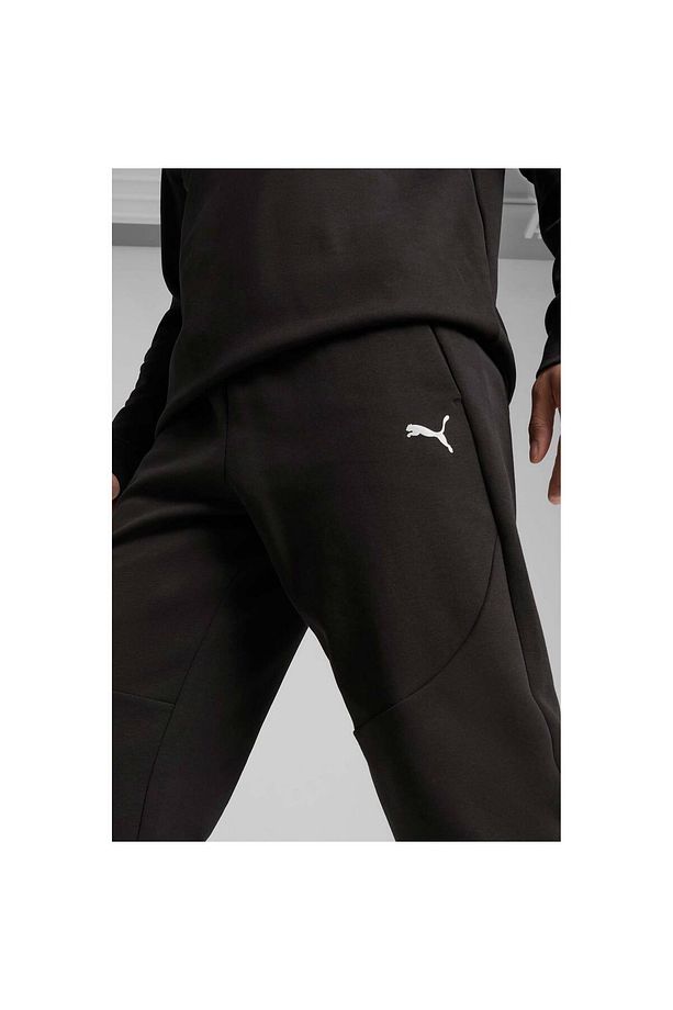 Knitted Pants, Regular, Regular, Medium, Plain, Side Pocket - 4