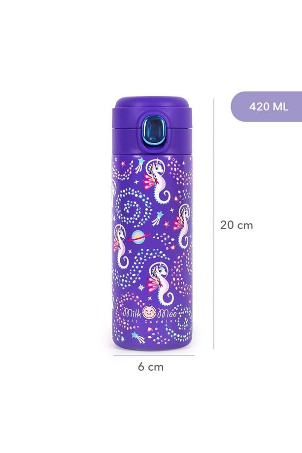 Milk&Moo Çelik Çocuk Matarası Ayris 420 ml - 4