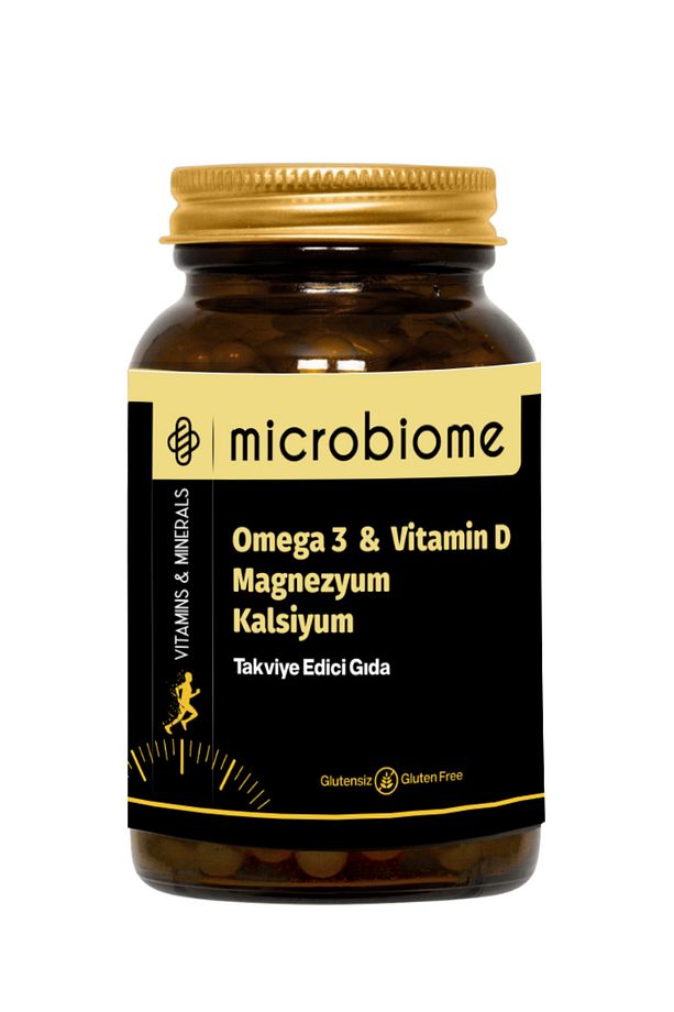 Omega 3 Kalsiyum Magnezyum D3 – Kemik Ve Kalp Desteği 50 Softjel - 1