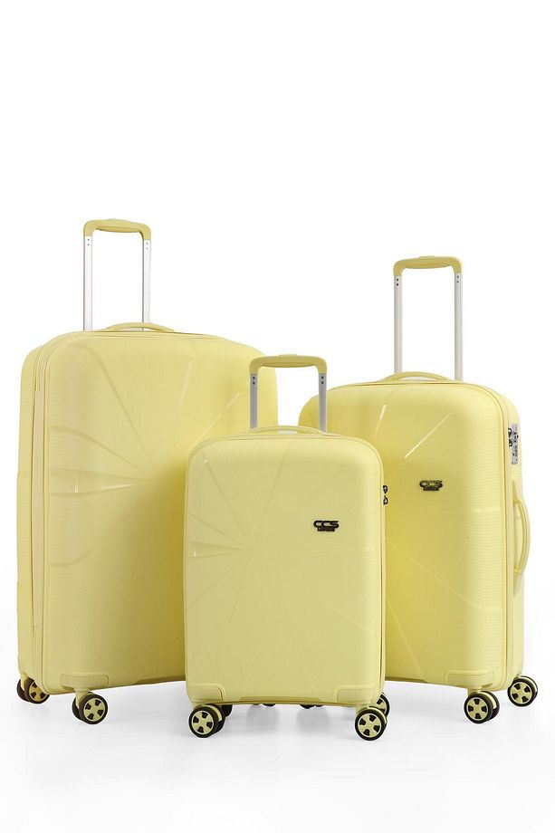 ÇÇS 5264 Polipropilen 3 lü Valiz Seti - 1