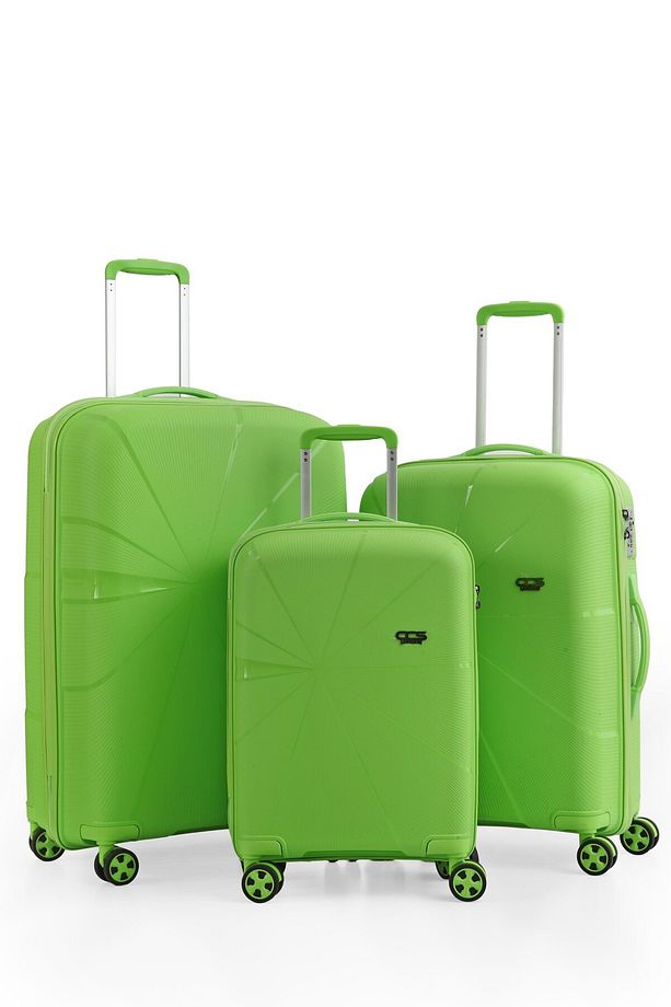 ÇÇS 5264 Polipropilen 3 lü Valiz Seti - 1