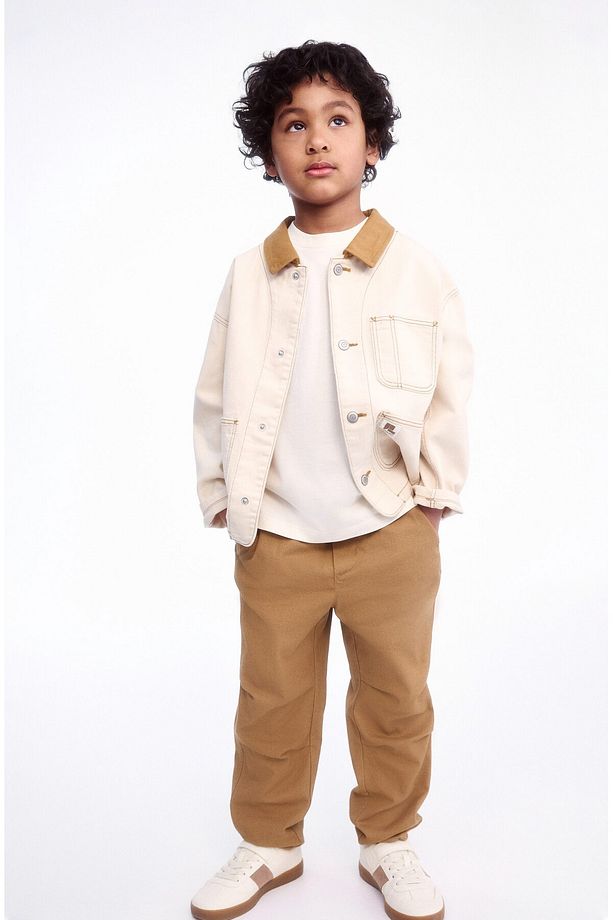 Gabardin Jogger Pantolon - 1