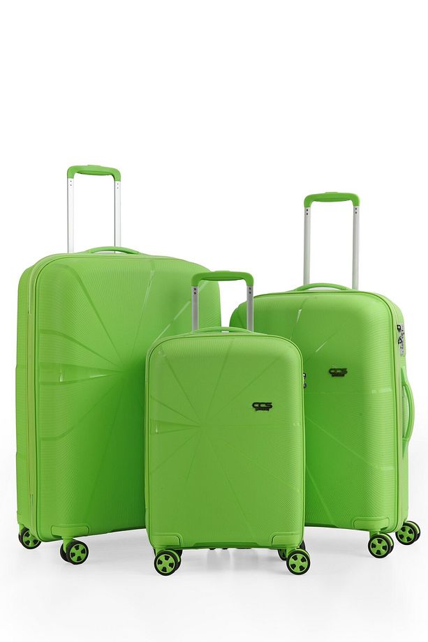 ÇÇS 5264 Polipropilen 3 lü Valiz Seti - 2