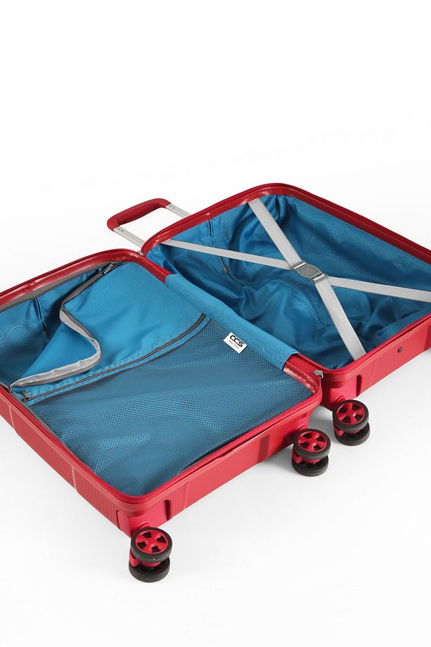 Polipropilen Kabin Boy Valiz Ccs5264-3 - 7
