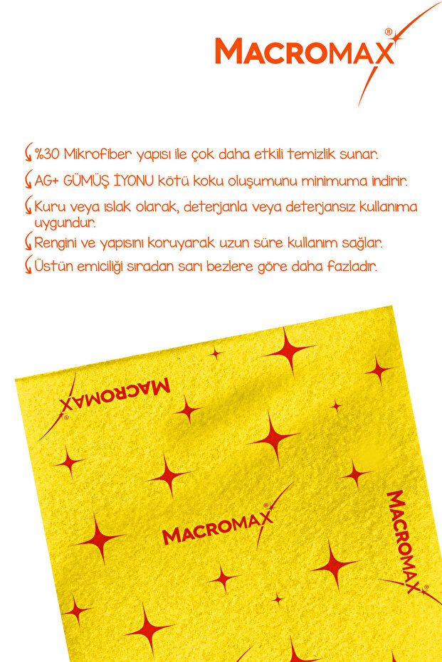 Temizlik Bezi 5'li (% 30 Mf) - 3