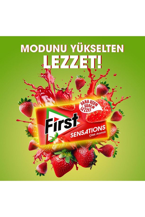 Sensations Çilek 27gr - 12 Adet - 3