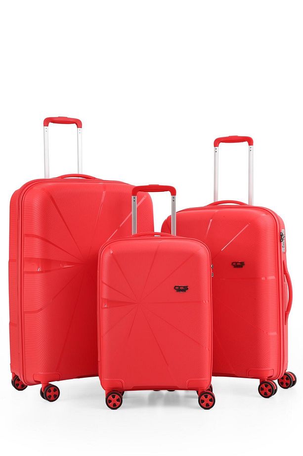ÇÇS 5264 Polipropilen 3 lü Valiz Seti - 1
