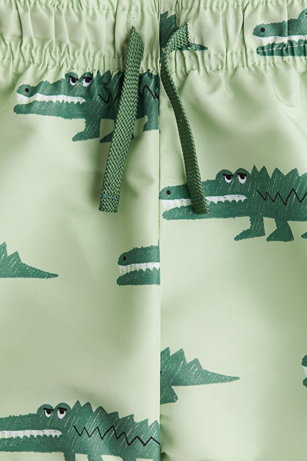 Baskılı Şort Mayo - 2