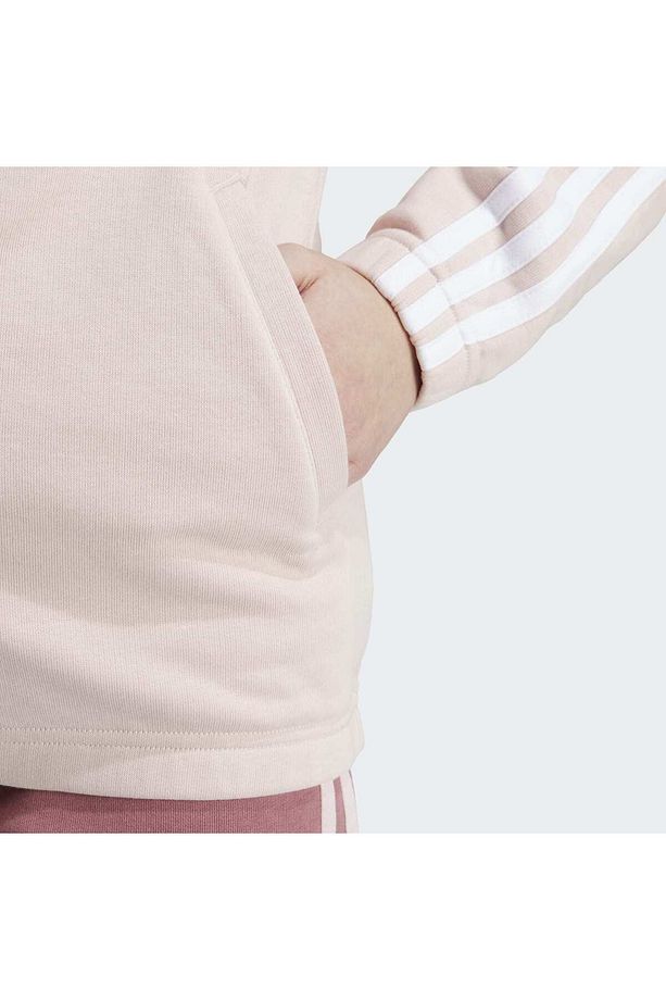 Essentials 3-stripes Full-zip Kapüşonlu Üst - 7