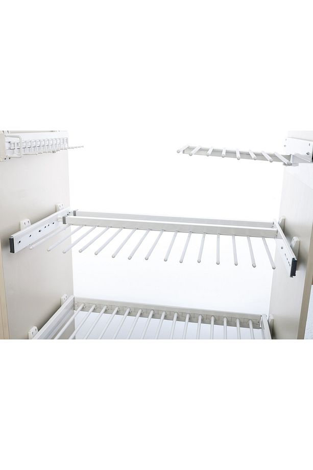 Gardrop Ayarlanabilir Pantolonluk Boyalı Teleskopik Fren 65 80 Cm Bb30 - 1
