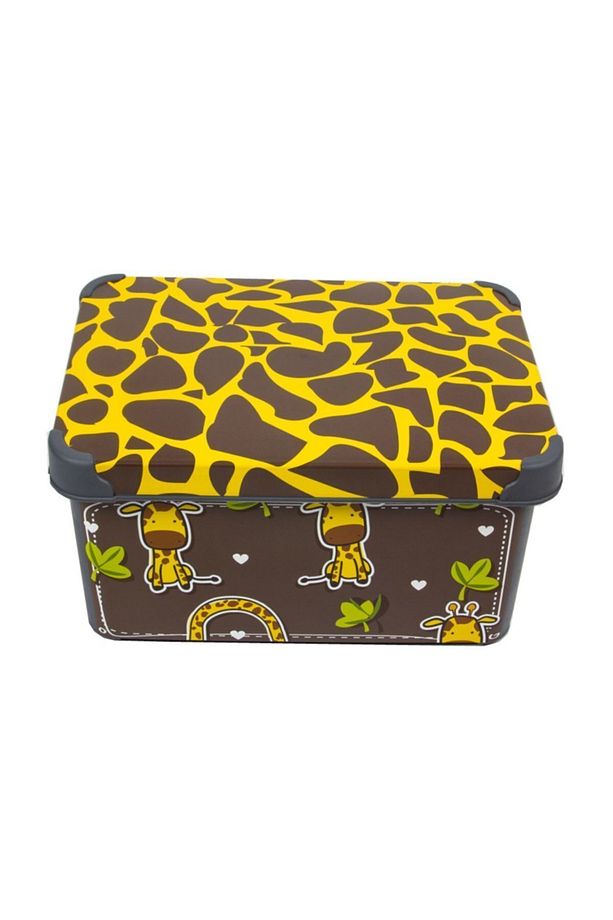 Style Box Giraffe Desenli 10 L Dekoratif Saklama Kutusu - 2