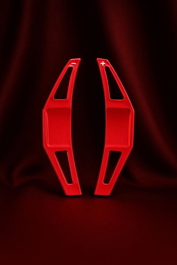 Universal F1 Vites Kulakçık Pedal Shift Paddle Shift - Kırmızı, V Model, Razor - 1