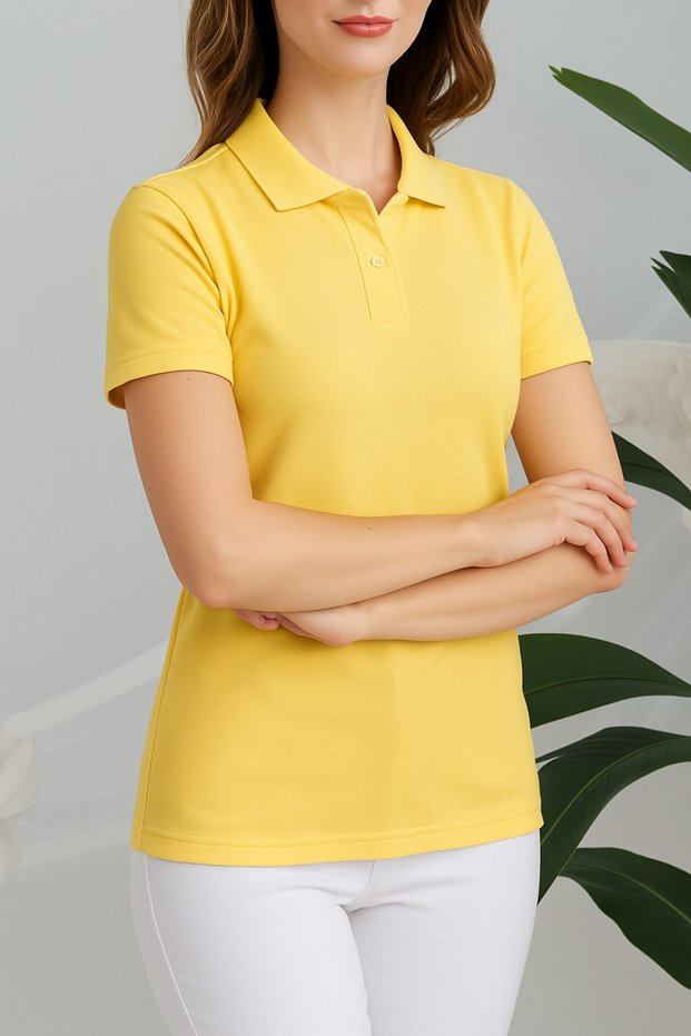 Unisex Adult Young Size High School School Polo Neck Lacoste Short Sleeve T-shirt