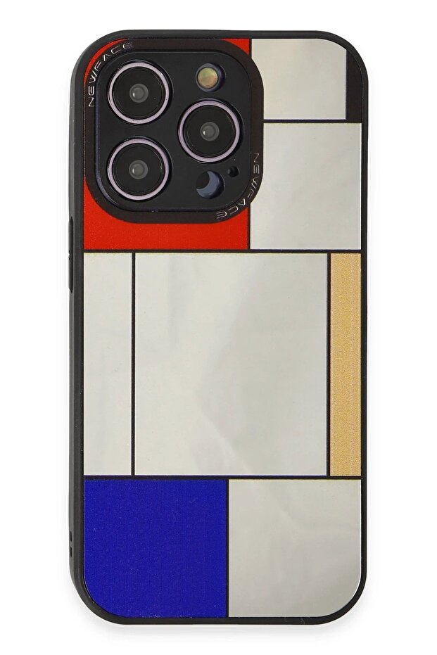 iPhone 12 Pro Max Case Mirror Pattern Cover - Mirror - 9 - Teknocep8829-8810 - 2