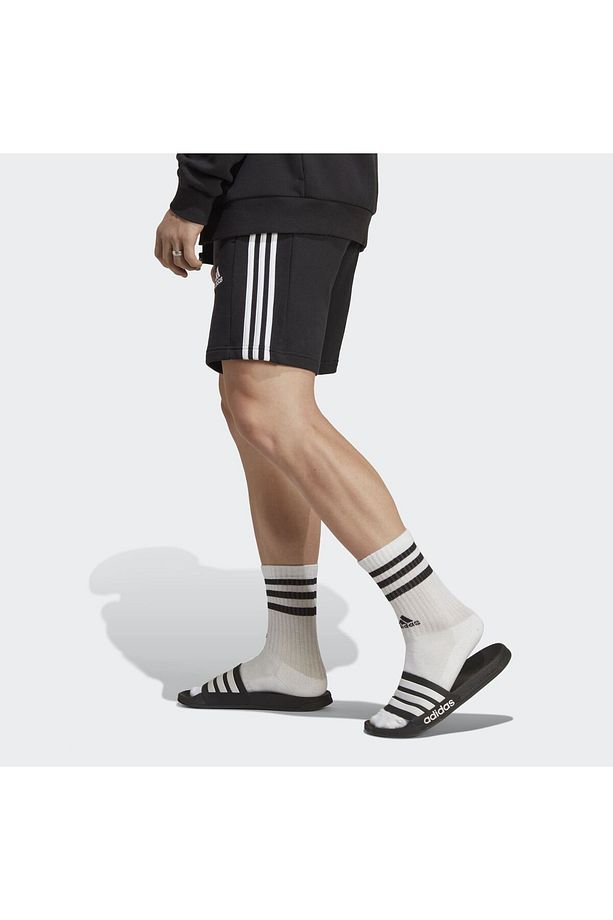 Essentials French Terry 3-Stripes Şort - 3