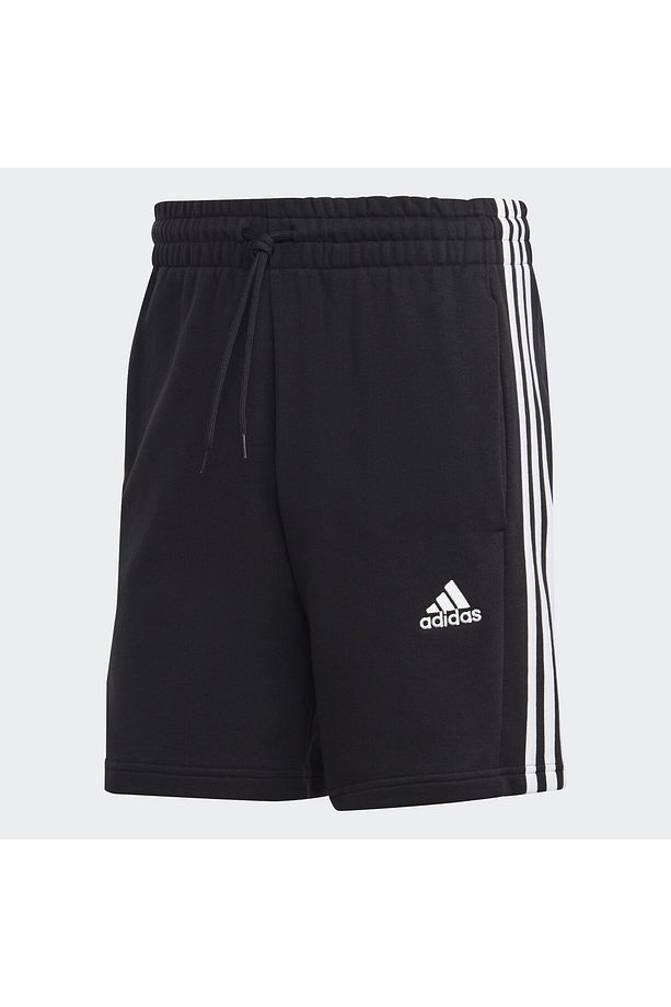 Essentials French Terry 3-Stripes Şort - 8