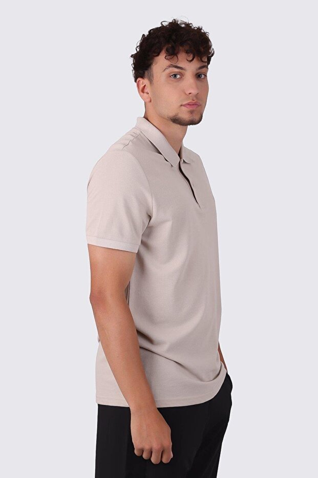Tshirt Polo Yaka Basic - 4
