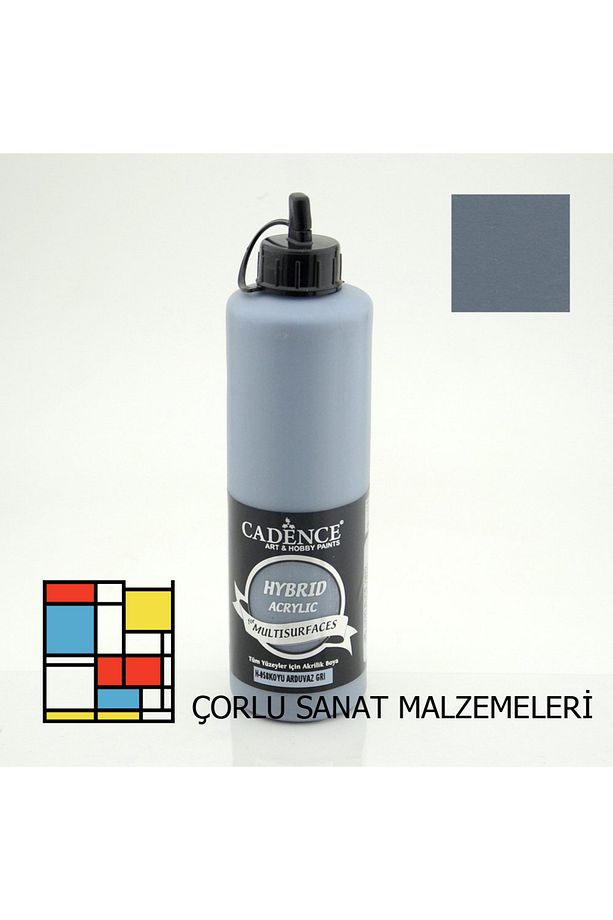 Hybrıd Akr. Multisurfaces-500ml H-058 Koyu Arduvaz Gri - 1