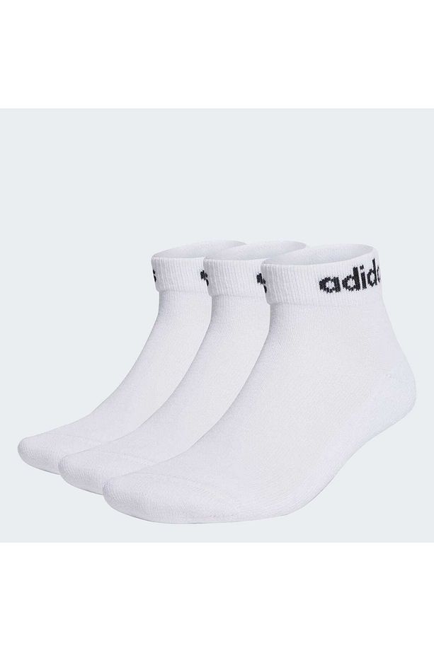 Linear Ankle Socks Cushioned Çorap - 3 Çift - 1