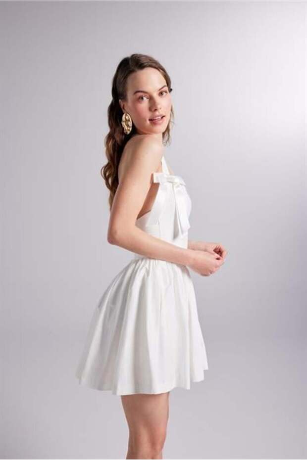 Teresa Elbise Beyaz - 4