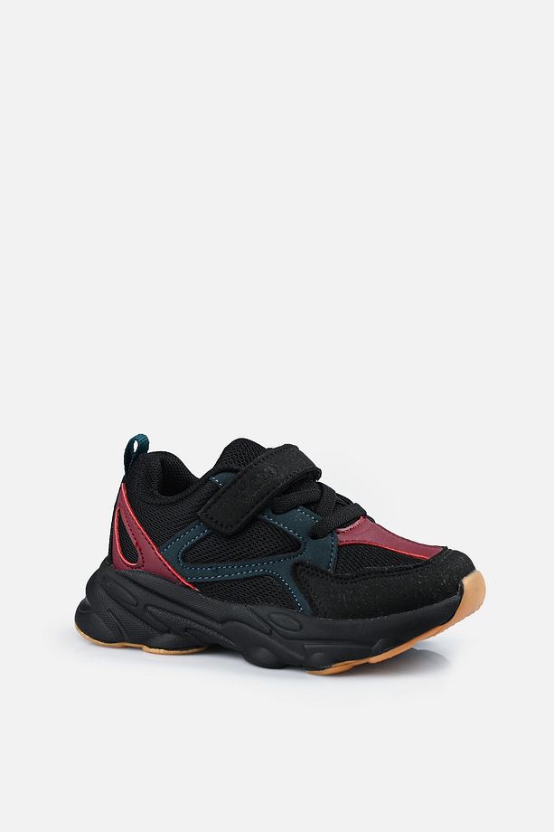 Asimo Hafif Unisex Okul Öncesi Siyah Sneaker - 2