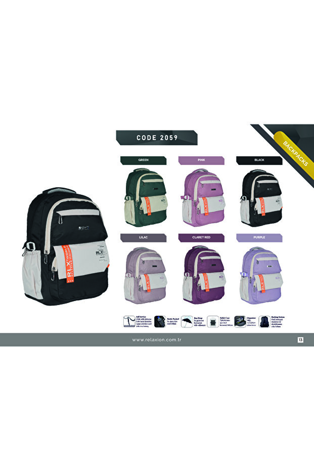 حقيبة ظهر RLX World - 3