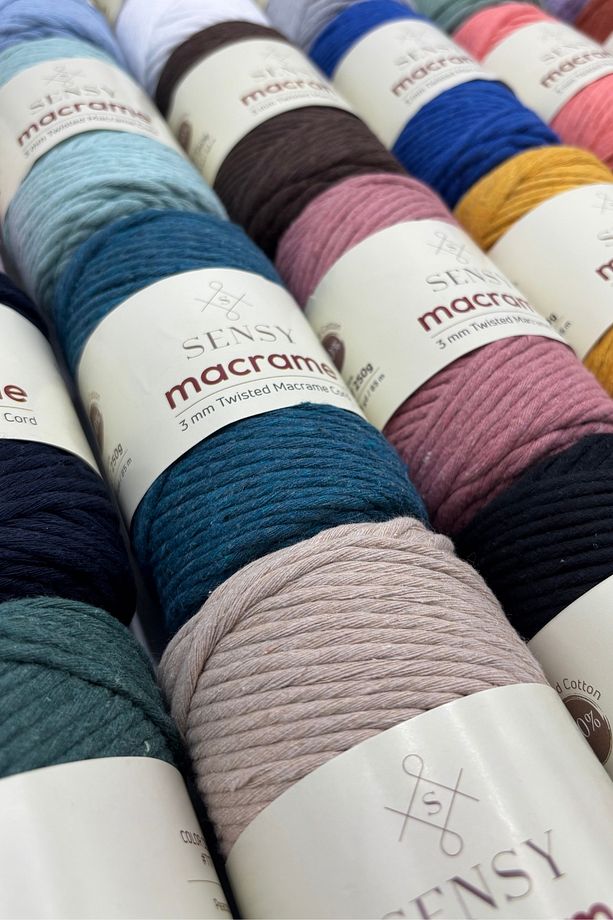 Premium Taranan Makrome Makrame Hobi Ipi Lila - 4