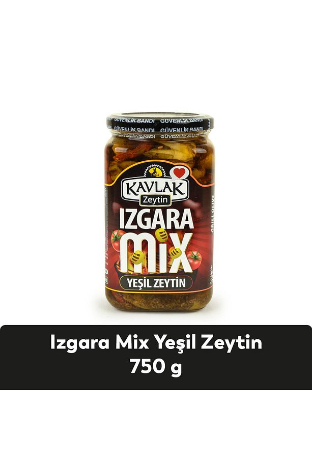 Kavlak Izgara Mix Yeşil Zeytin 750 gr - 1