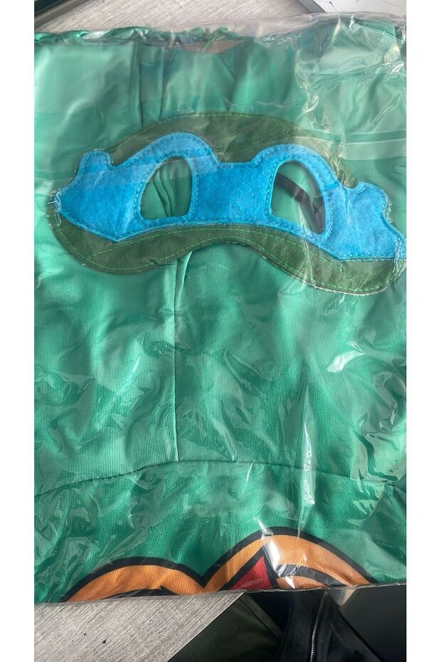 Yeşil Ninja Kaplumbağa Kostümü, eğlenceli ve rahat çocuk kostümü - 8