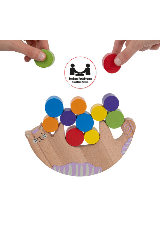 Cat Balance Game - Children's Developer and Tutorial Toy, Fun Activity - 5