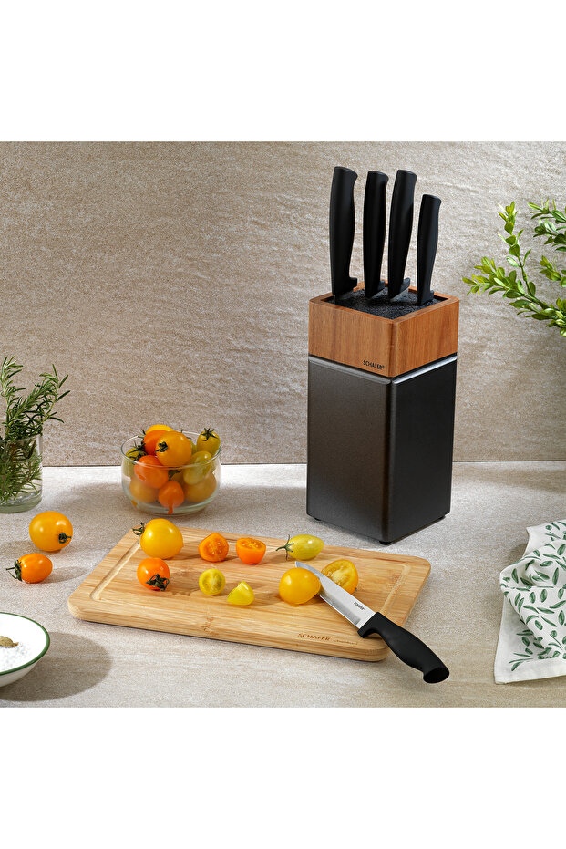 Solide Bıçak Seti 6 Parça-Gri01 - 1